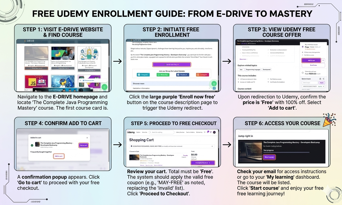 How to Enroll in Free Udemy Courses Guide