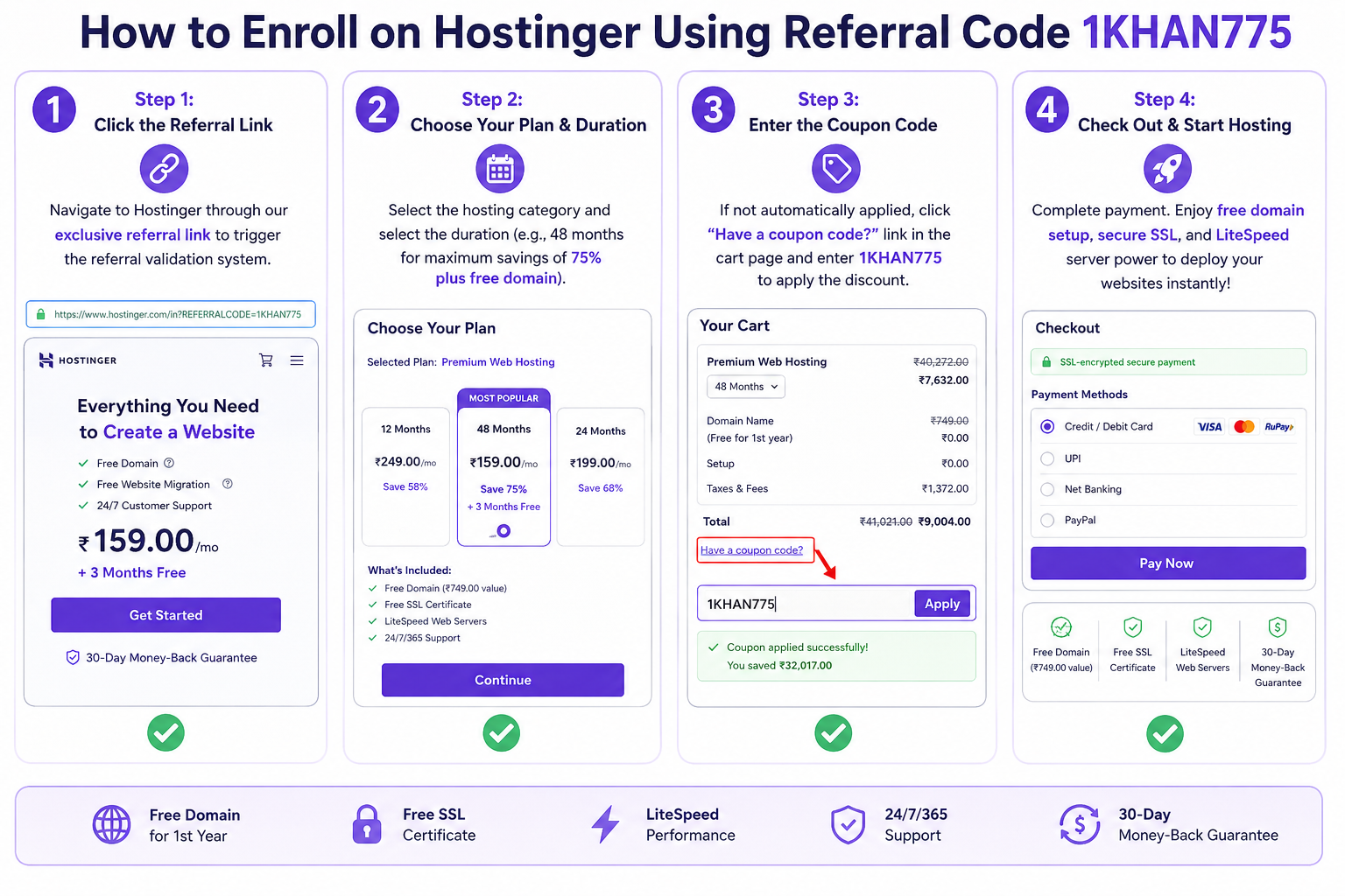 Apply Hostinger Referral